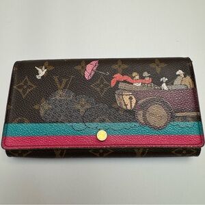 Louis Vuitton Sarah Wallet Limited Edition Christmas Animation Monogram Canvas